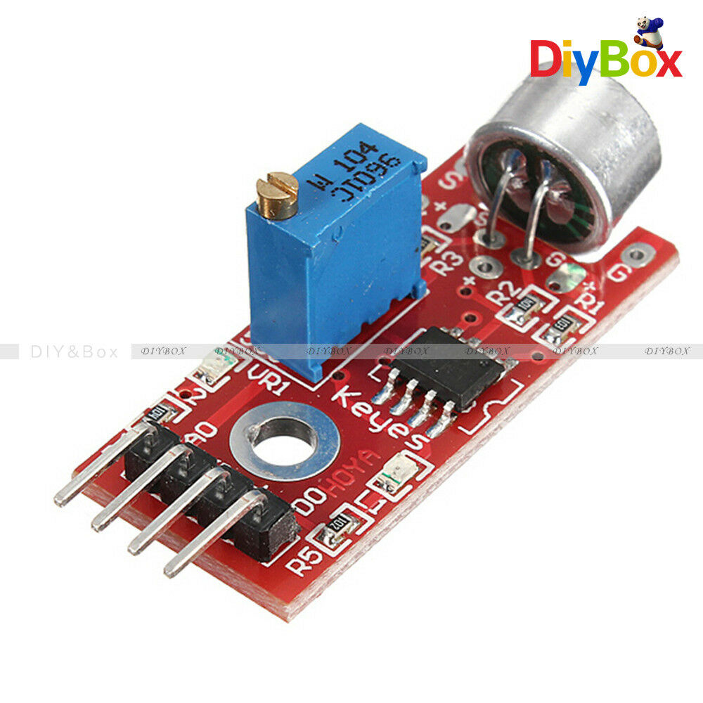5PCS 4Pin Microphone Sensor AVR PIC High Sensitivity Sound Detection for Arduino