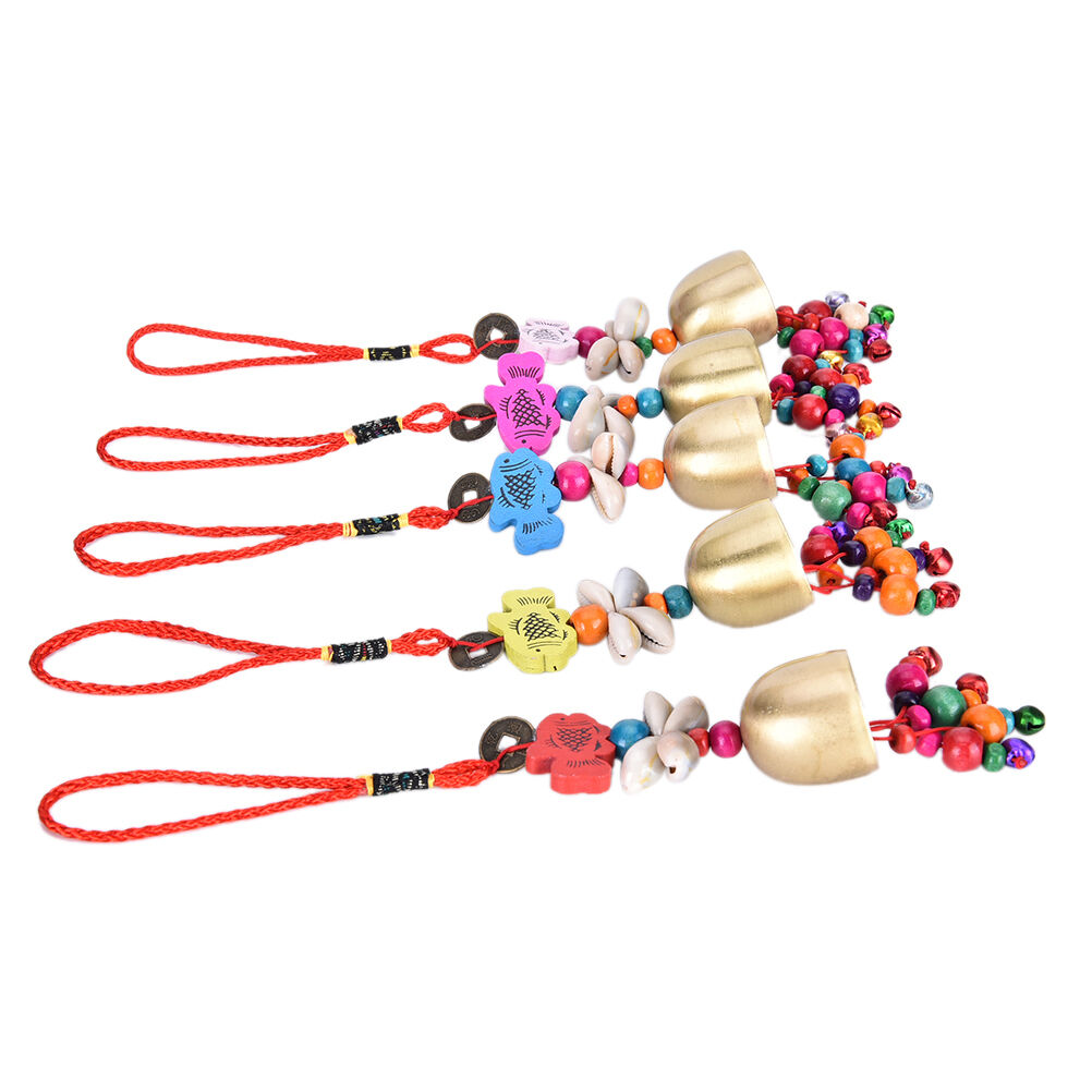 New Arrival Home Yard Garden Outdoor Bicycle Copper Bell Mobile Wind Chim.l8