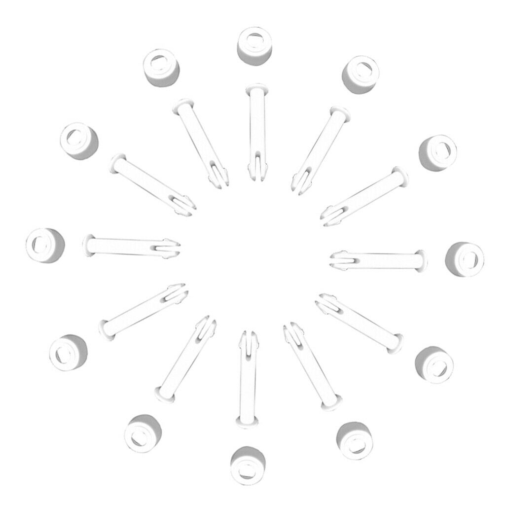 Replace 36x 2.36 "plastic Pool Connector Pins And Rubber Gasket for