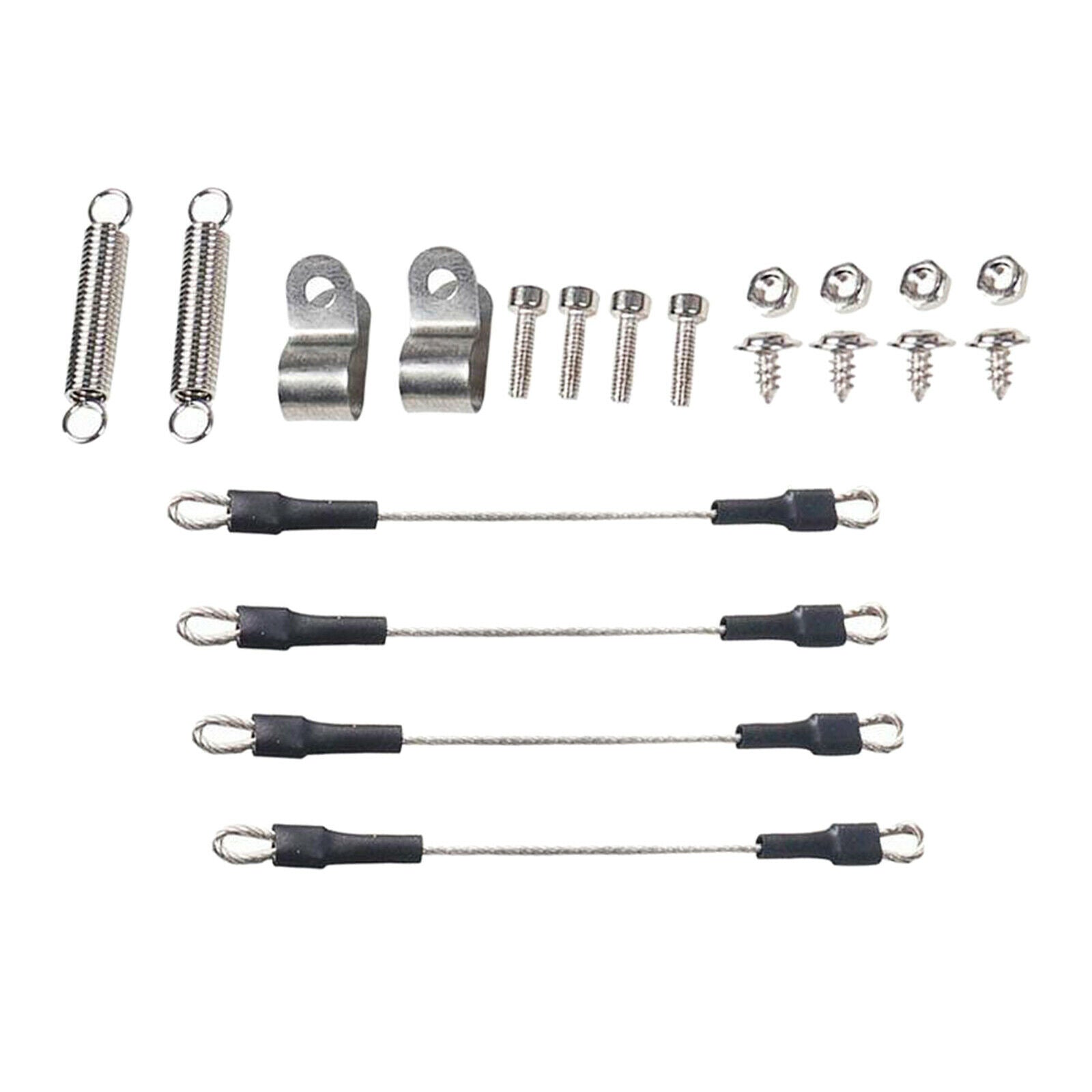 Metal Pulling Pull Steel Rope for Axial SCX10 D110 Scale RC 4WD Crawler