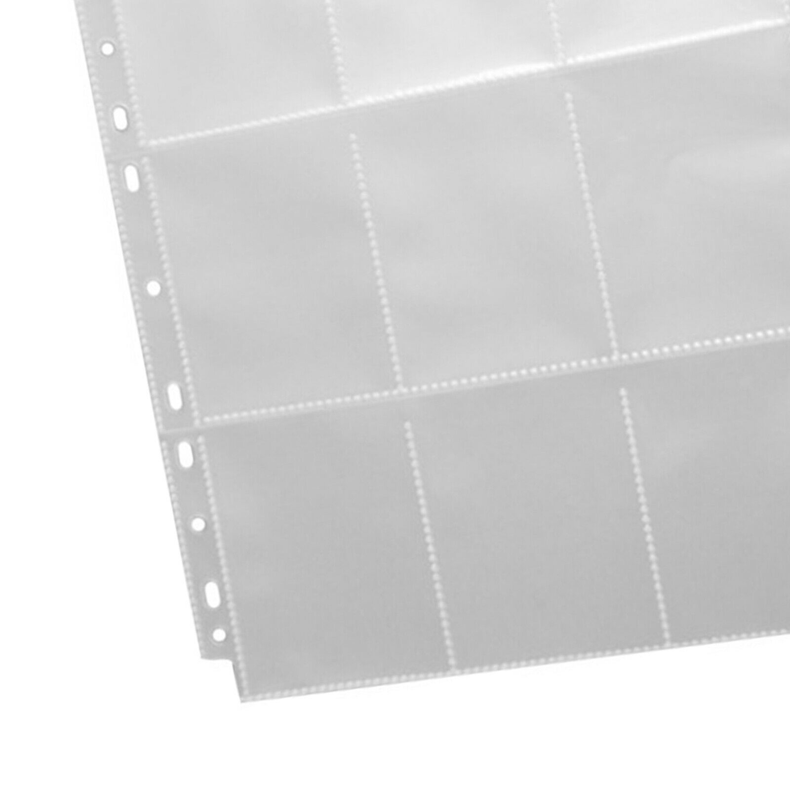 10 Pack 9 Pocket Pages Protectors Coupon Pages for Baseball Cards Game Cards