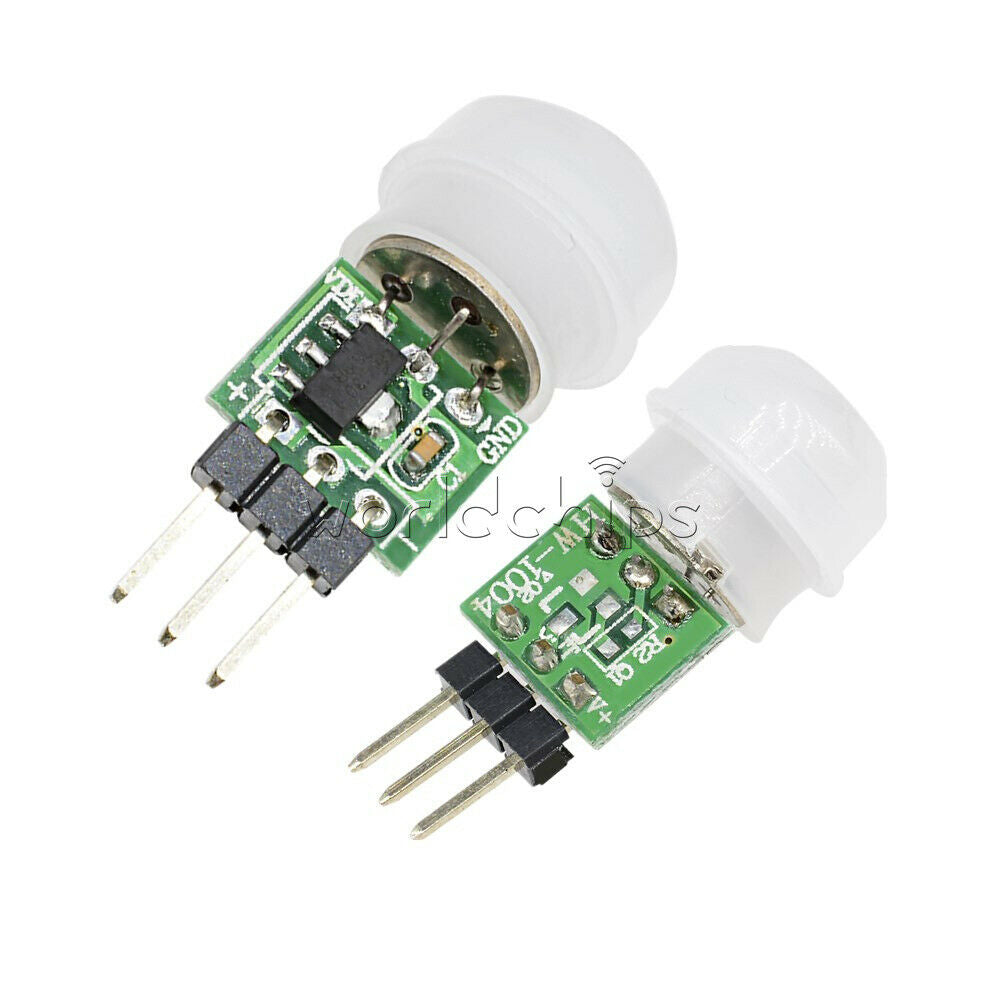 2PCS Mini PIR Motion Body Human Sensor AM312 IR Infrared Pyroelectric Detector