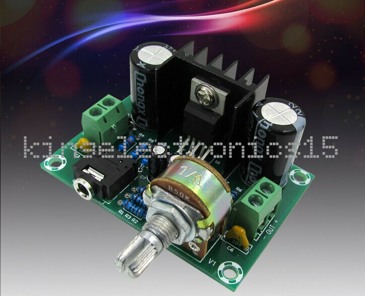 TDA2030A DC/AC 12V mono channel Amplifier board 18W amplifier board