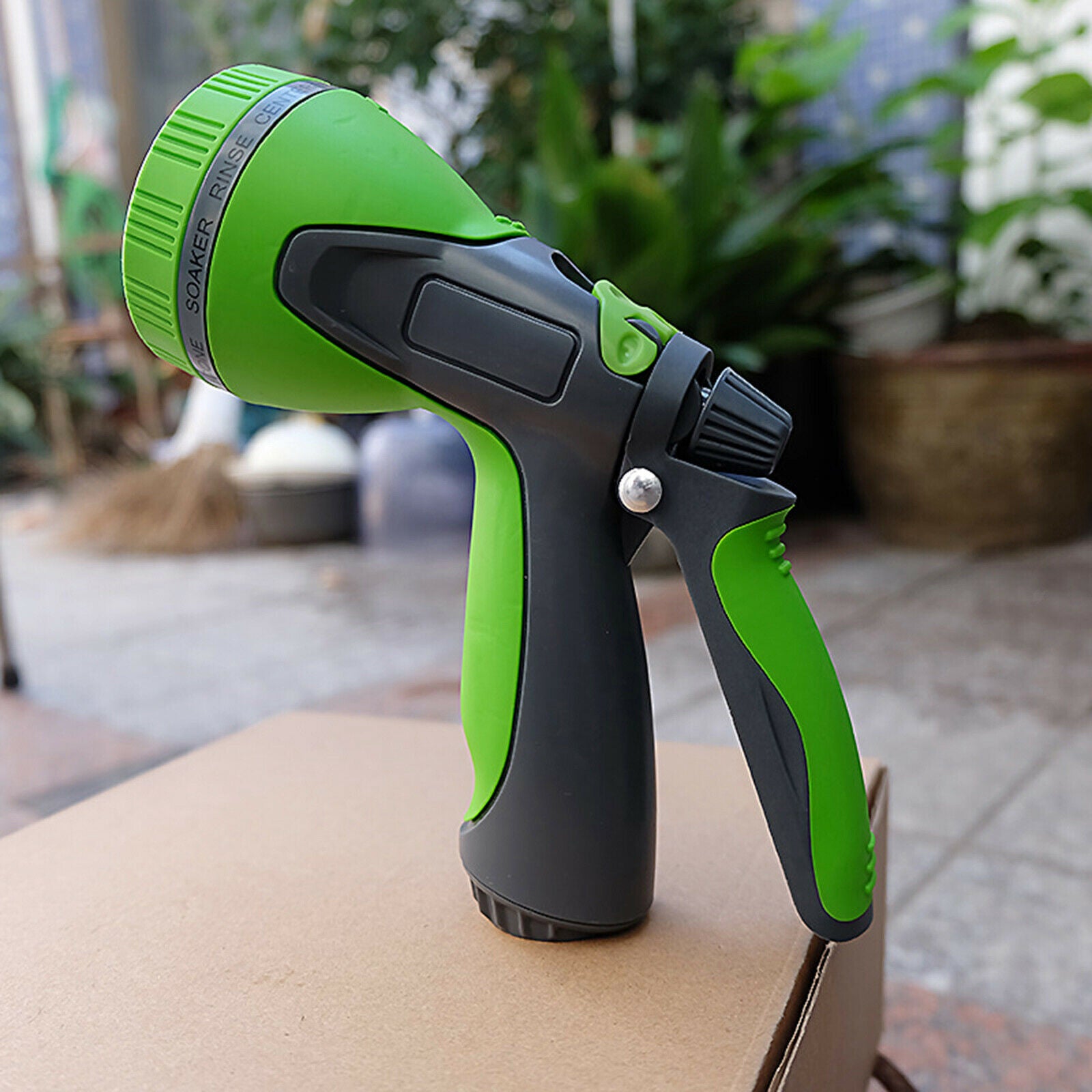 Garden Hose Nozzle 10 Watering Patterns for Cleaning Watering Patio Pets US