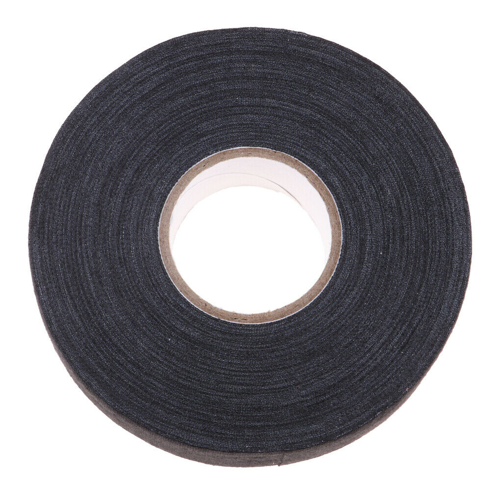 2pcs/Set Cloth Hockey Stick Tape White Black 25yards Long 1'' Wide