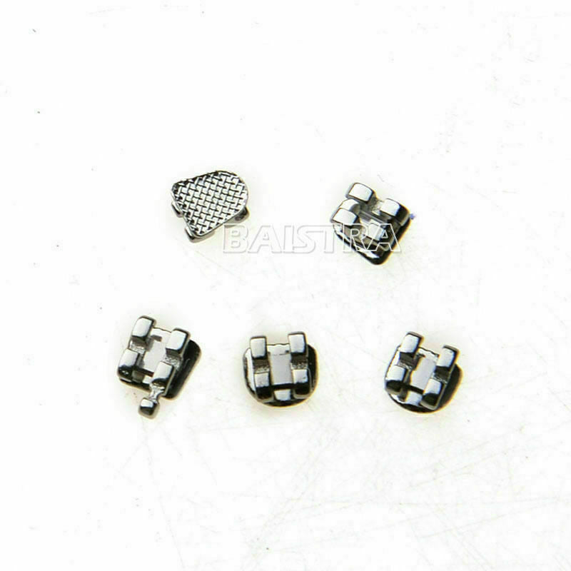100Kits Orthodontics Brackets Braces Dental Edgewise Slot.022 Hooks 3 AZDENT NEW