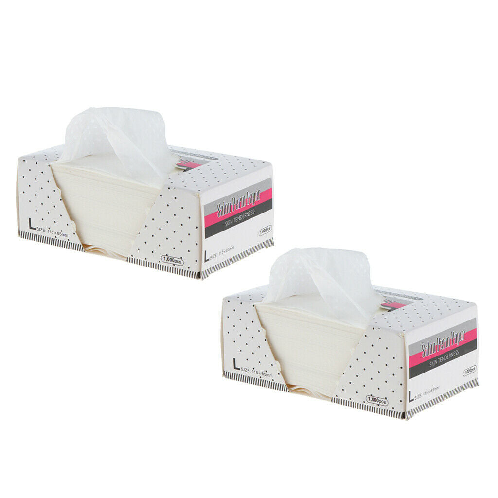 Lots 2000 Pro Absorbent Hot&Cold Perming End Wraps Perm Styling Tissue Paper