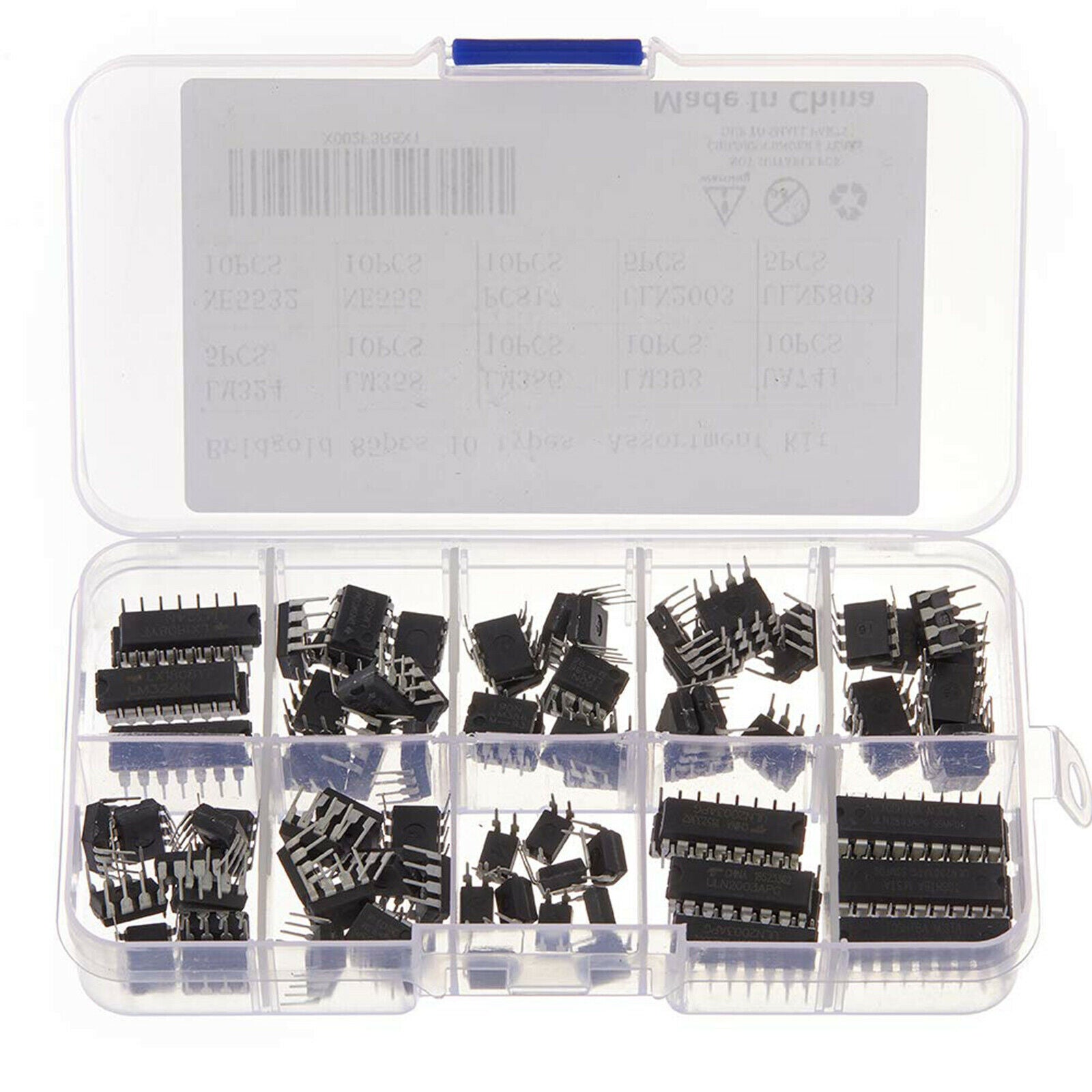 Pack of 85 IC Chips PWM Integrated Circuit Chip for Circuit Assembly Starter