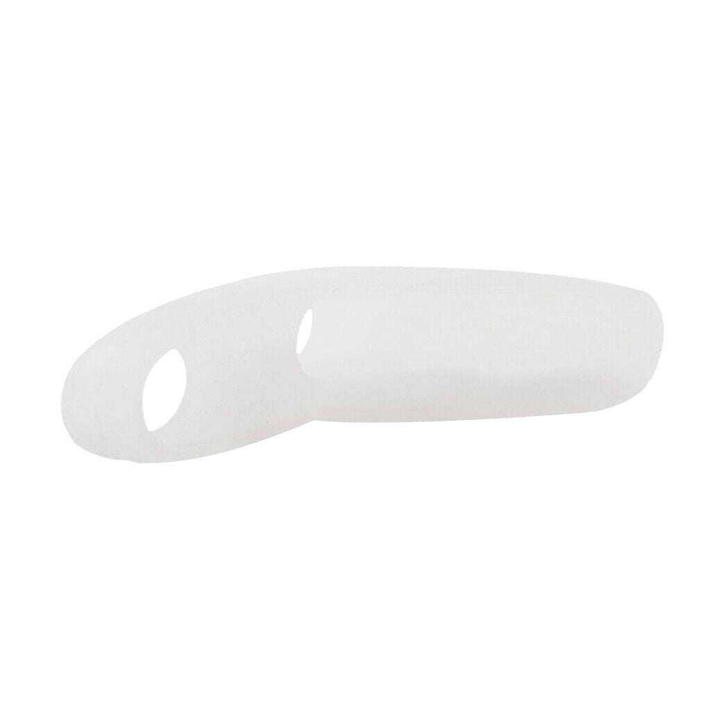 2 Pair Gel Little/Pinky Toe Straightener Separators Bunion Valgus Corrector