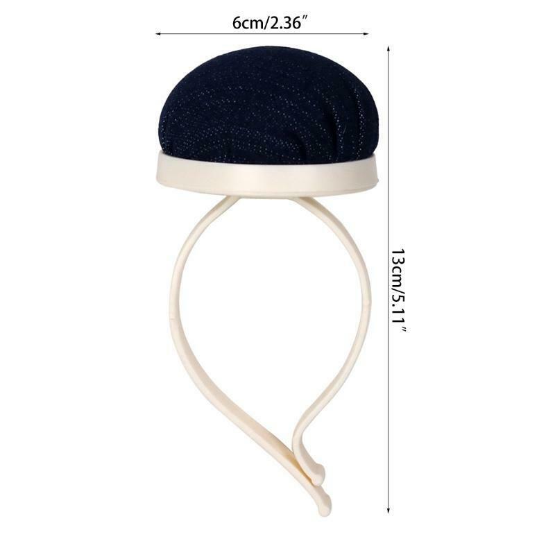 Wrist Strap Sewing Needle Pin Cushion DIY Craft for Cross Stitch Needlework Safe