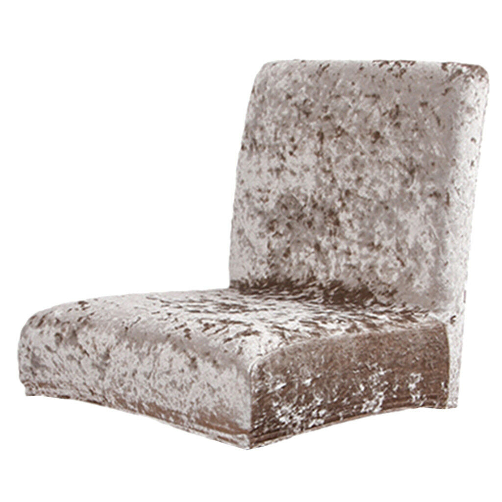 2pcs Spandex Low Short Back Chair Seat Protector Wedding Banquet Hotel Decor