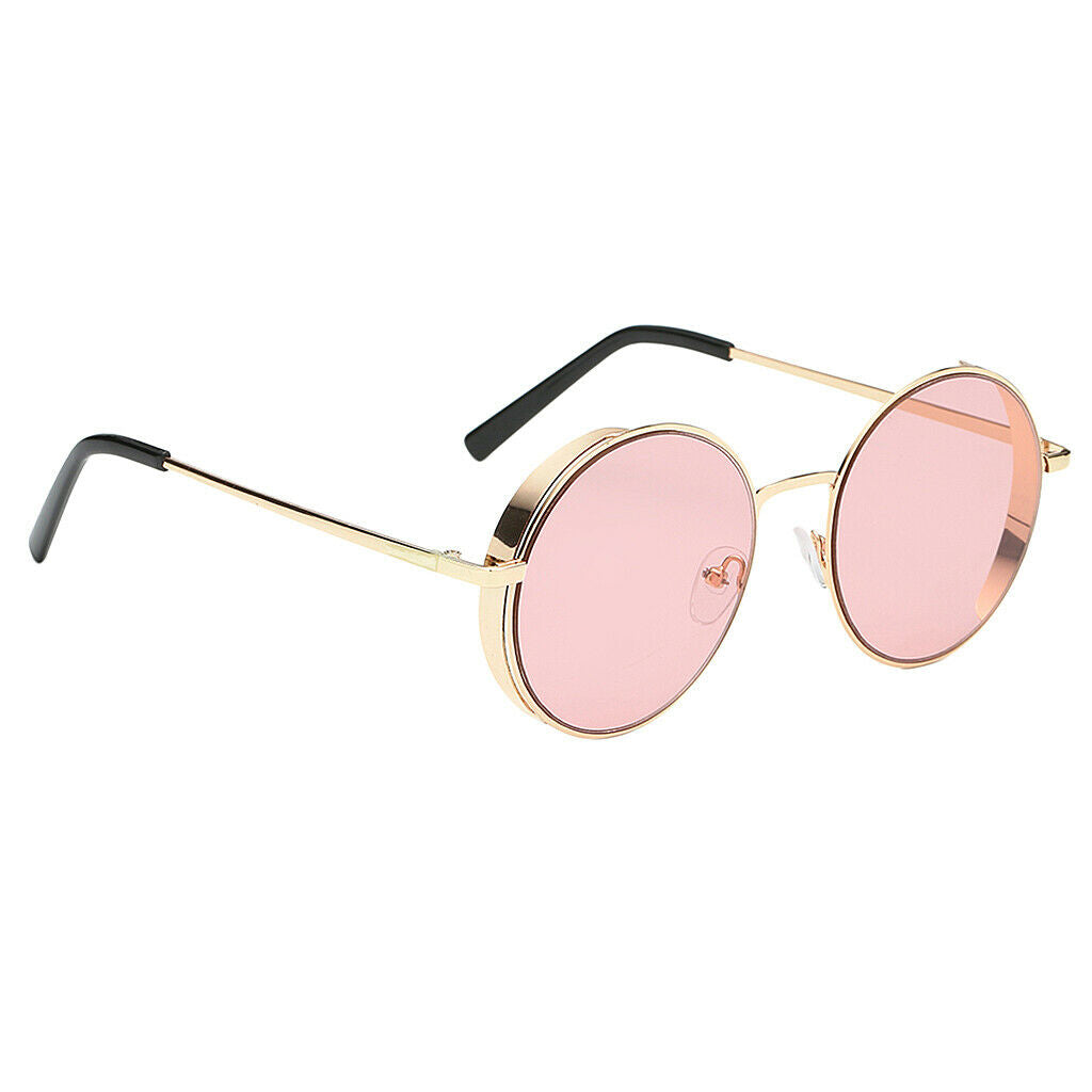 Female Fashion Polarized Punk Sunglasses UV400 Sun Glasses Eyewear Pink