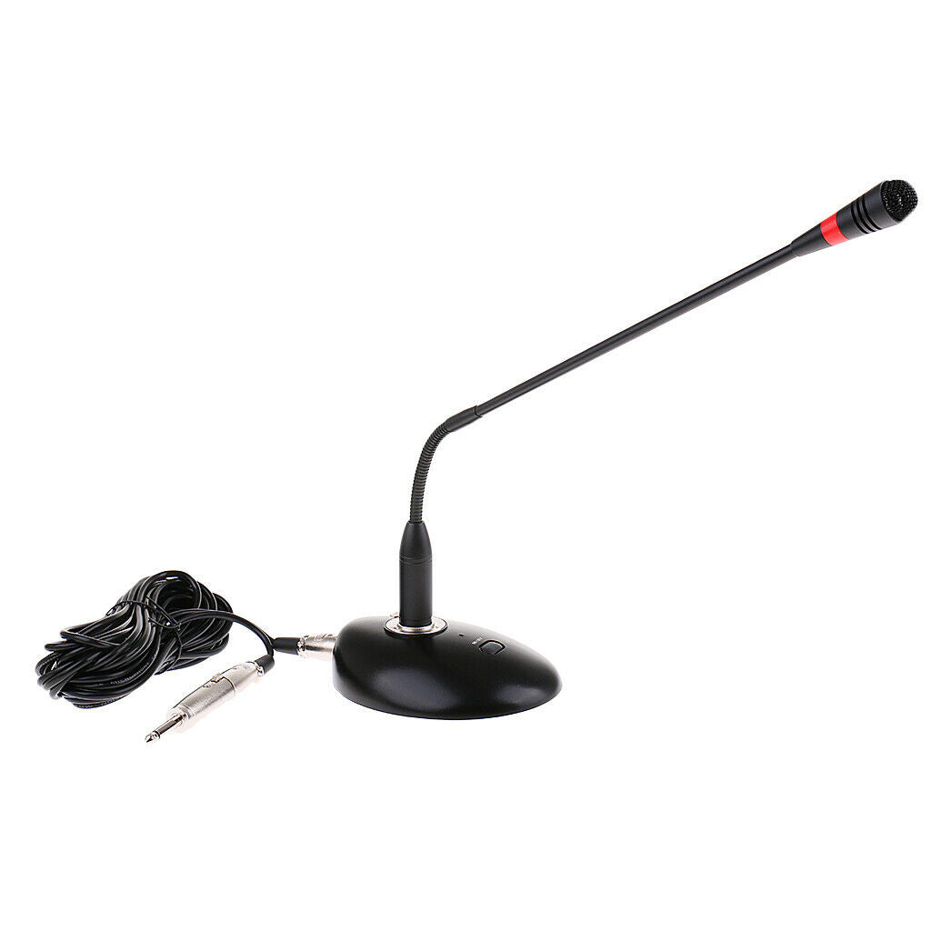Professional  Gooseneck Condenser Microphone Desk Top Standing Mic