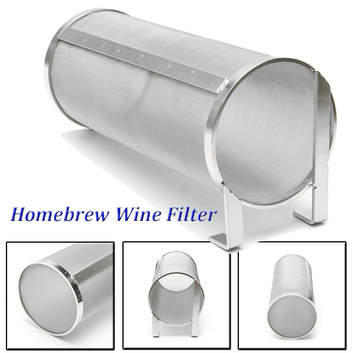 4x10'' Homebrew Beer Spider Stainless Strainer Wine Making Pellet Hop Filters