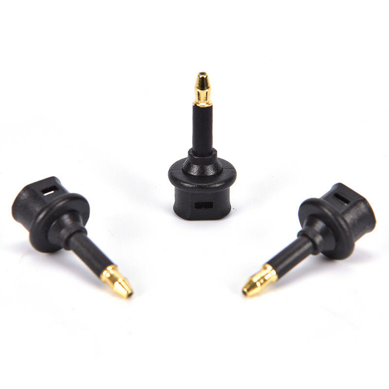 Toslink Optical Female to 3.5mm Male Mini Toslink Plug S/PDIFAdaptorConnec.l8