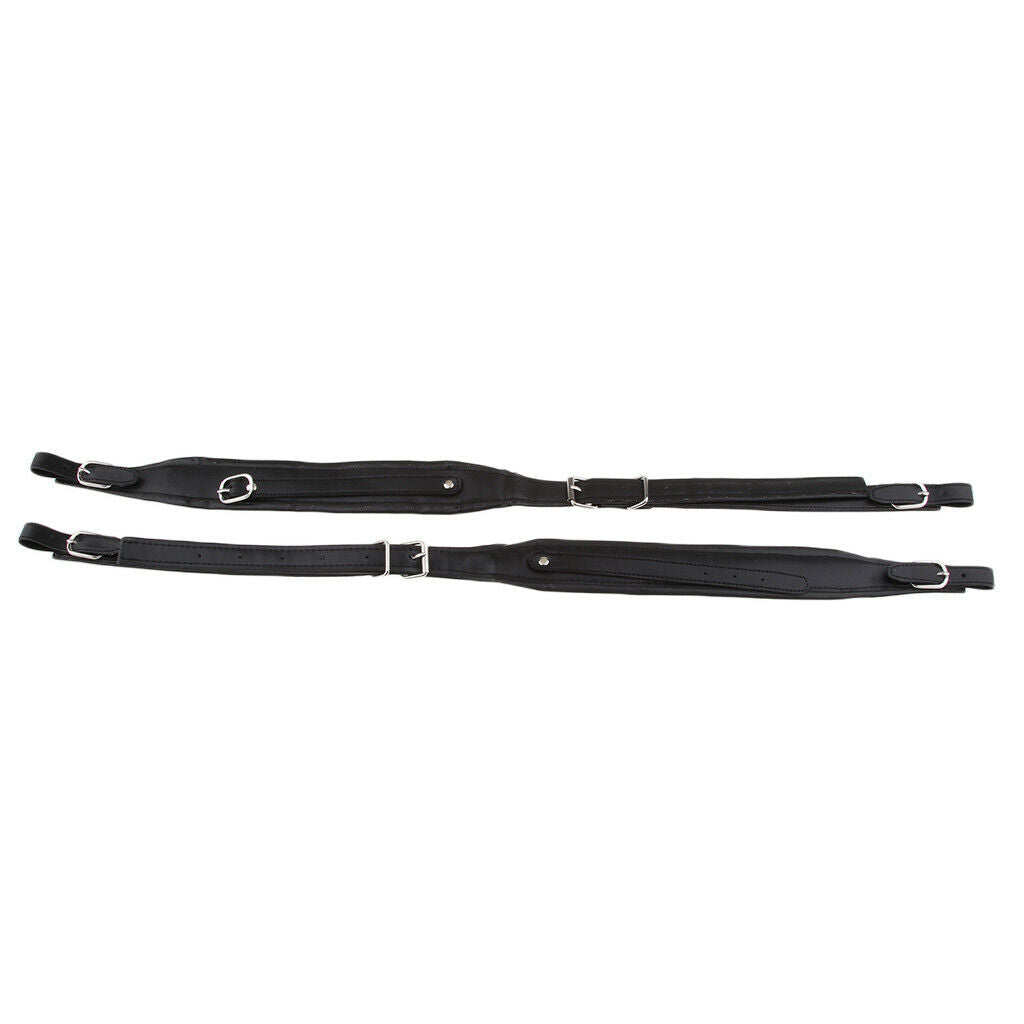 Accordion Shoulder Straps, Soft Adjustable Leather PU Accordion Belt Set for  80
