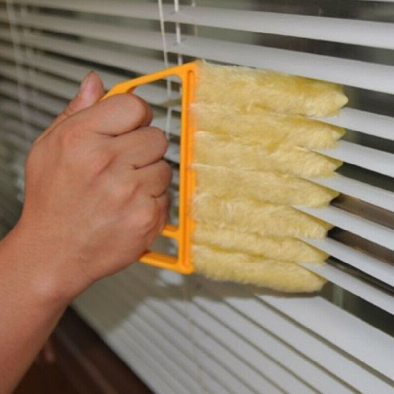 Microfiber Window cleaning brush washable venetian blind blade cleaning clotFCA