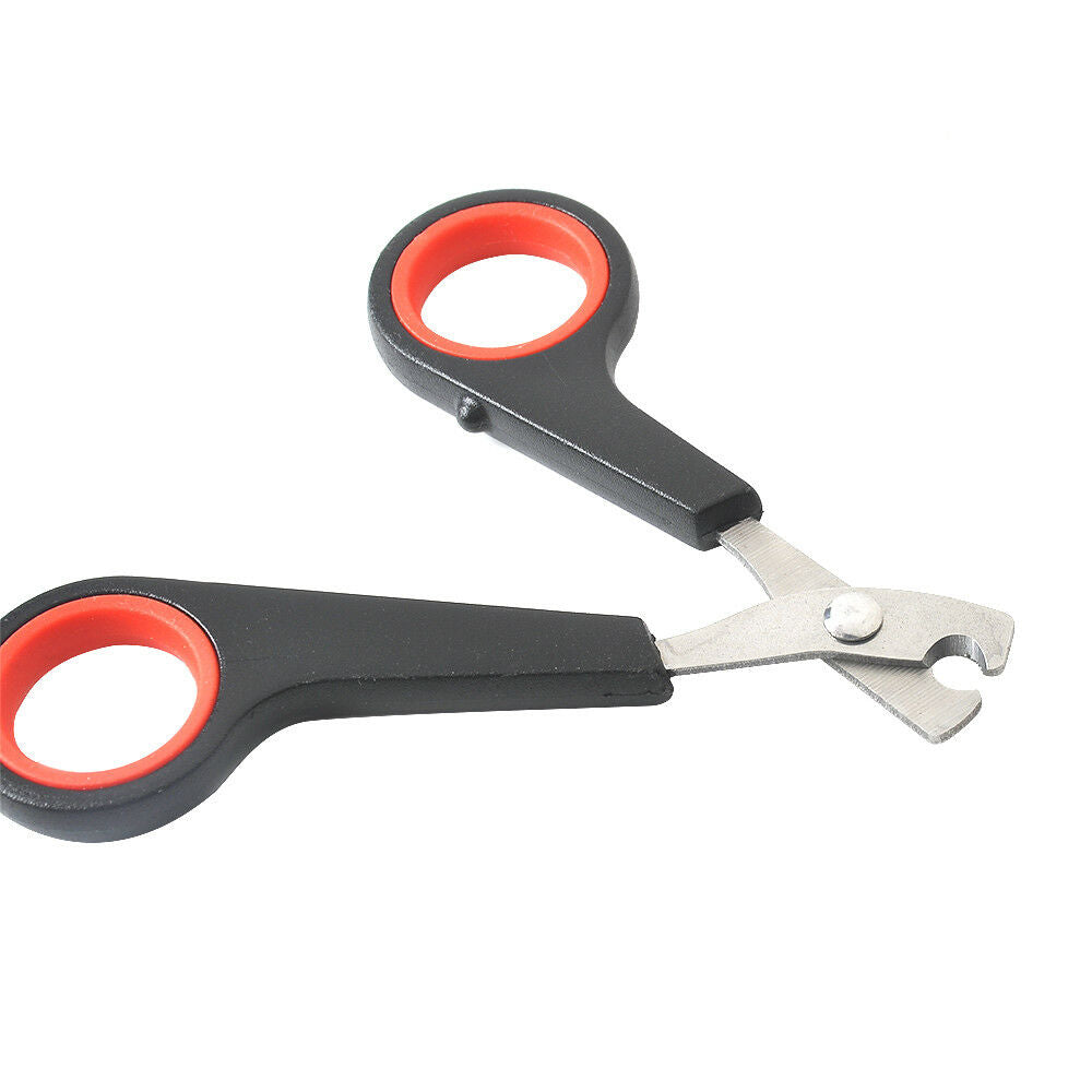 Durable Safe Pet Dog Cat Rabbit Bird Guinea Claw Nail Clippers Scissors Tools AU