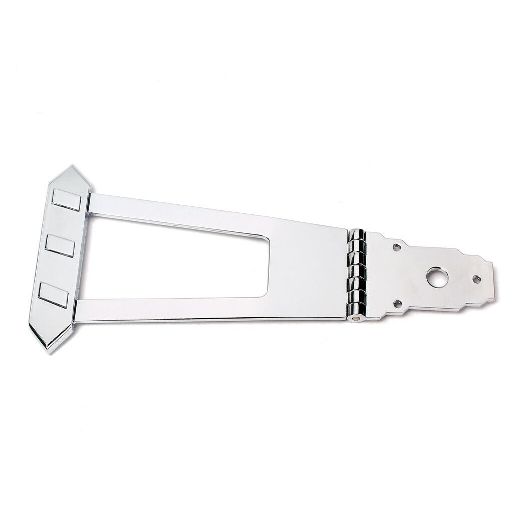 6 String Archtop Guitar Trapeze Tailpiece Bridge Guitar Accessory Chrome New