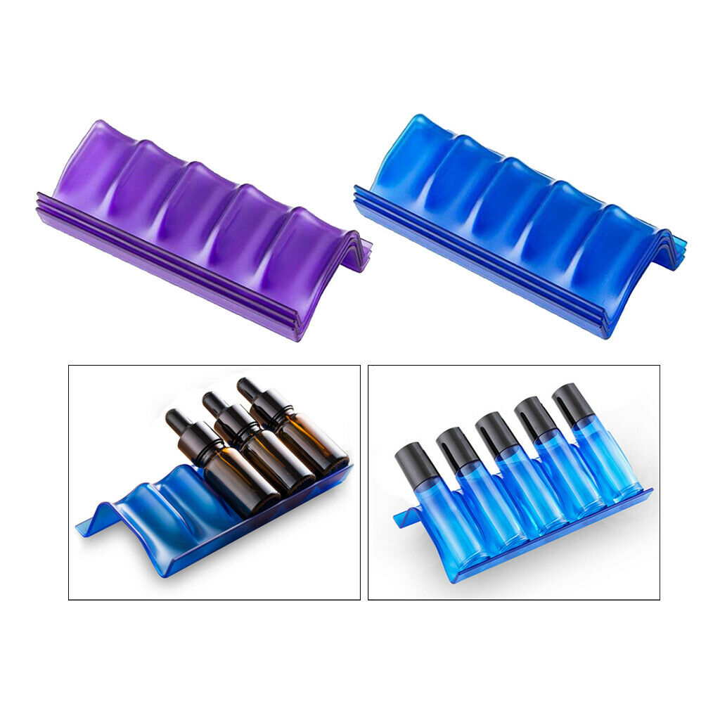 6Pcs Essential Oil Organizers Oil Bottles Rack for Drawer Storage