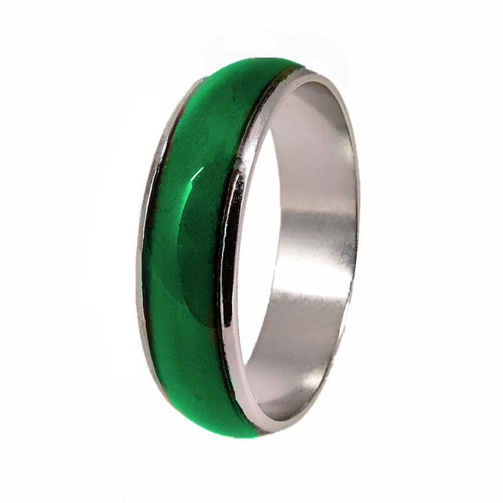 10 Mixed Color Mood Bands with Different Designs for Men