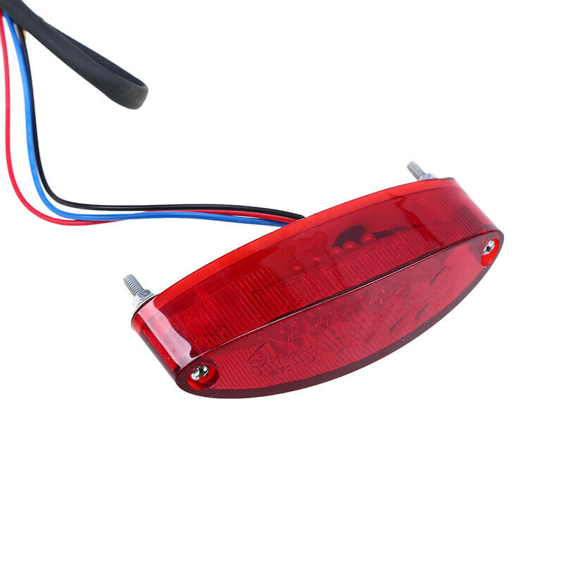 Motorcycle Universal LED Integrated Tail LightÂ Brake Lamp License Plate Holder
