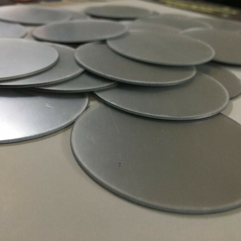 50Pcs 5cm Round Glass Mirror Mosaic Tiles DIY Artwork Home Decor Wall Stickers