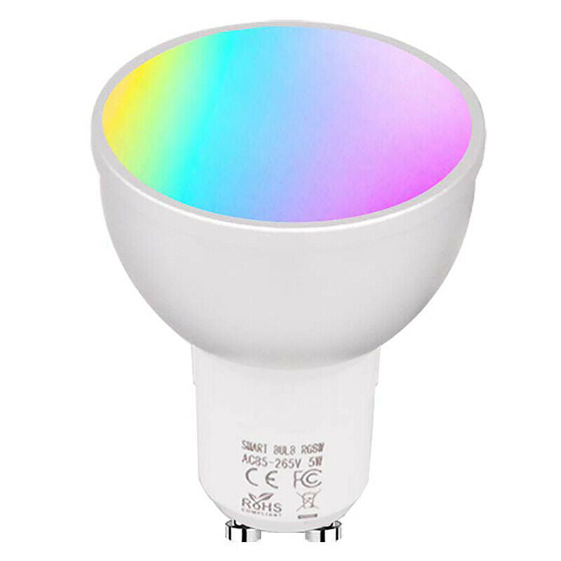 GU10 LED Bulbs WiFi Smart Light Bulb 5W LED Spotlight Multicolor Lights DimmabD1