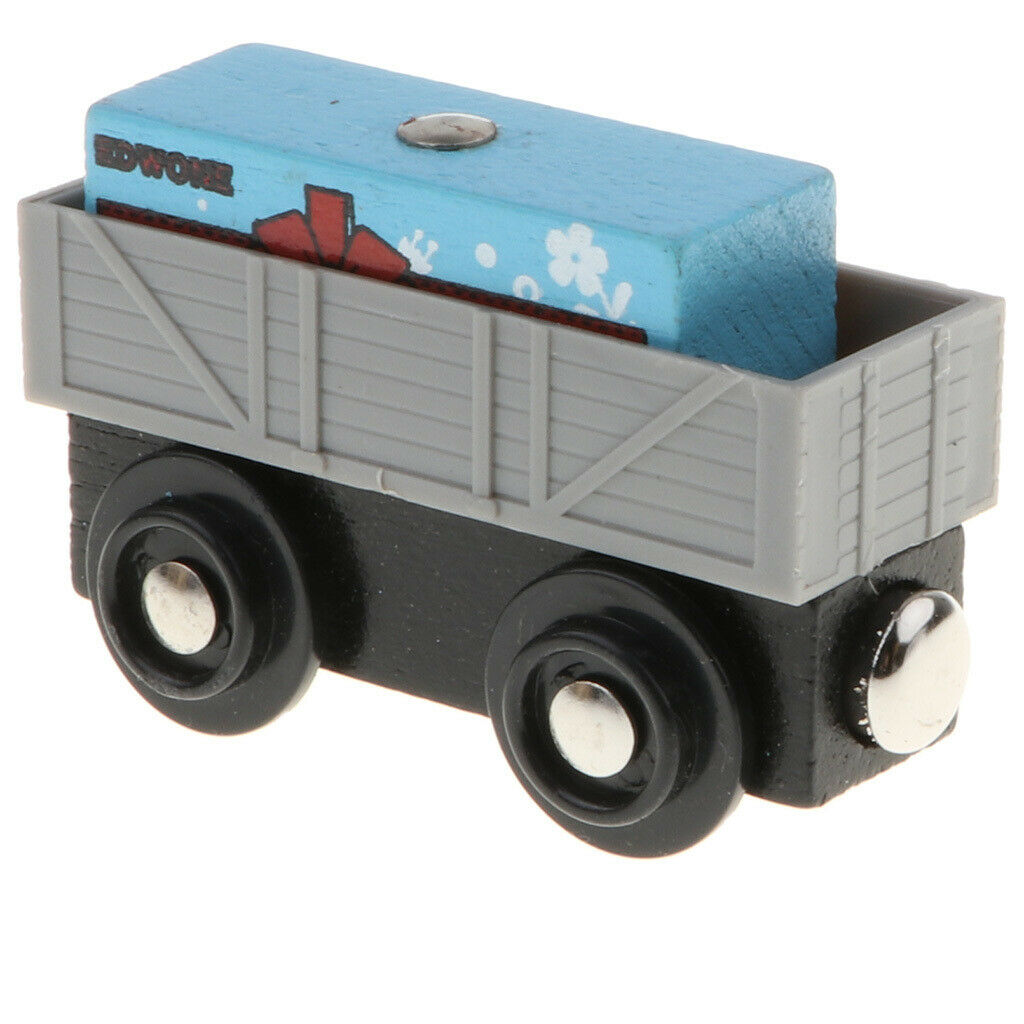Preschool Train Puzzles, Wooden Train Track Accessories, Track Crane Freight Car