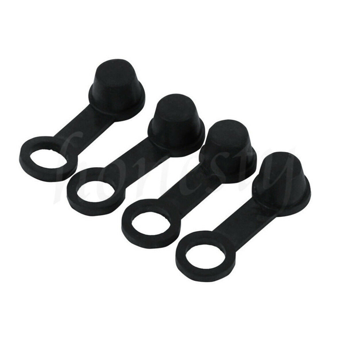 8pcs Universal Motorcycle Rubber Brake Caliper Bleed Nipple Screw Dust Cap Cover