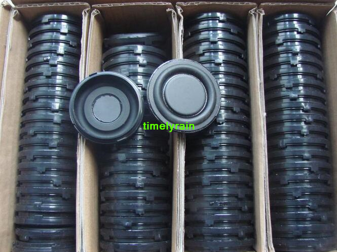 2pcs 1.5"inch 40MM Bass radiator passive speaker Radiation plate Rubber edge