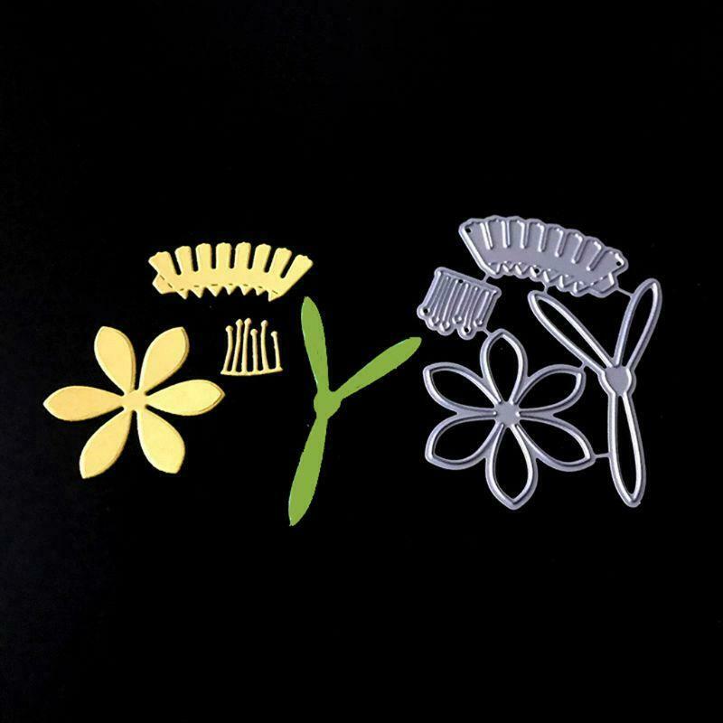 Mini Flower Metal Cutting Dies Stencil Scrapbooking DIY Album Stamp Paper Card