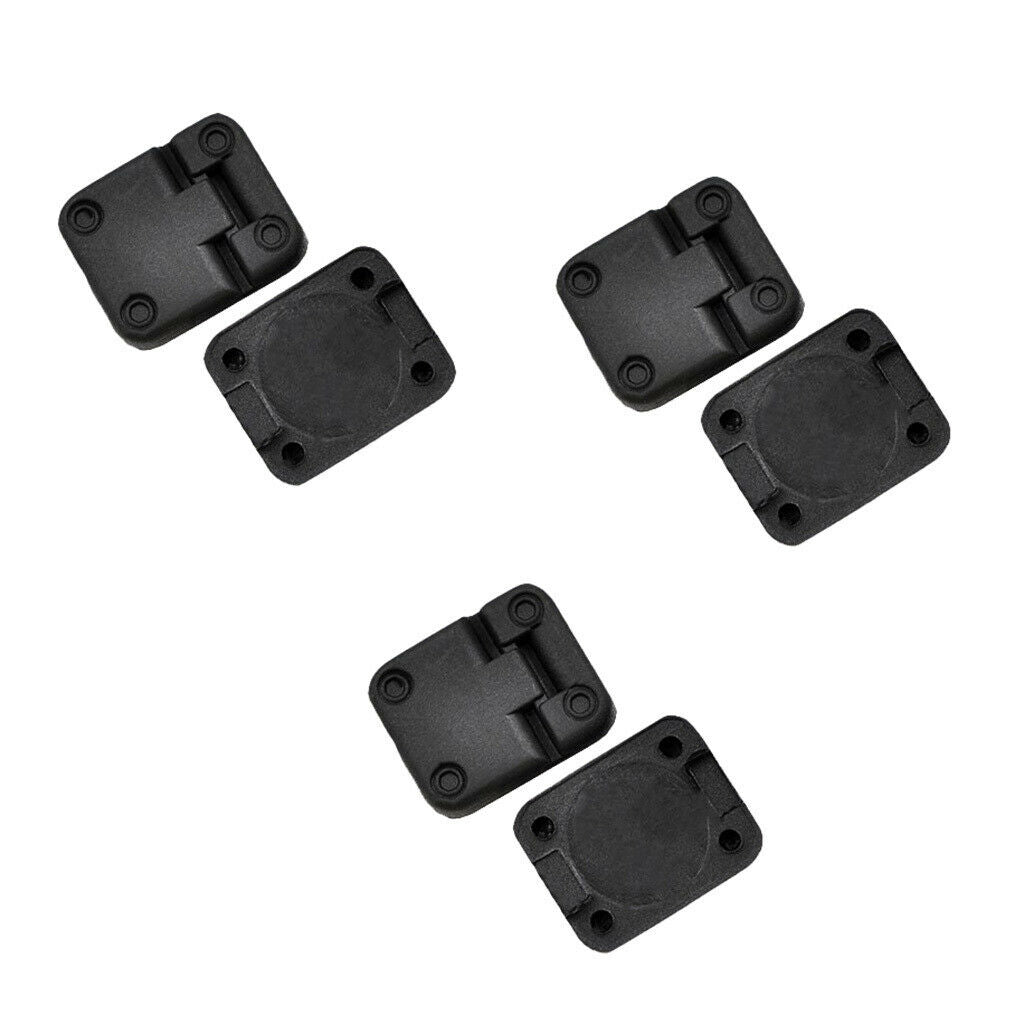 1/10 RC Rock Crawlers Door Hinges 6x Black for  4 TRX4 Accessories