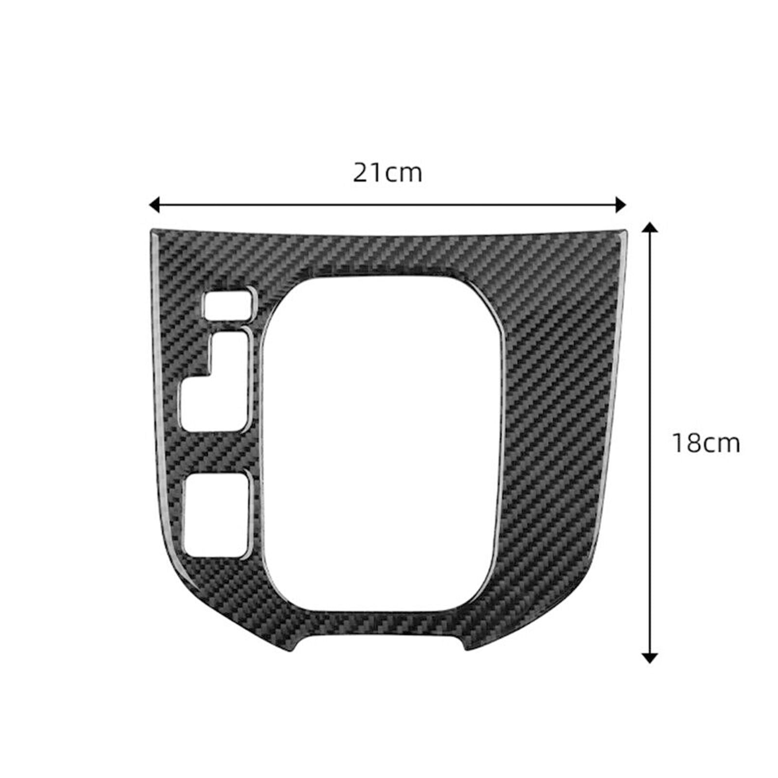 For Mazda CX-9 Carbon Fiber Interior Gear Shift Panel Cover Trim 2016-2020