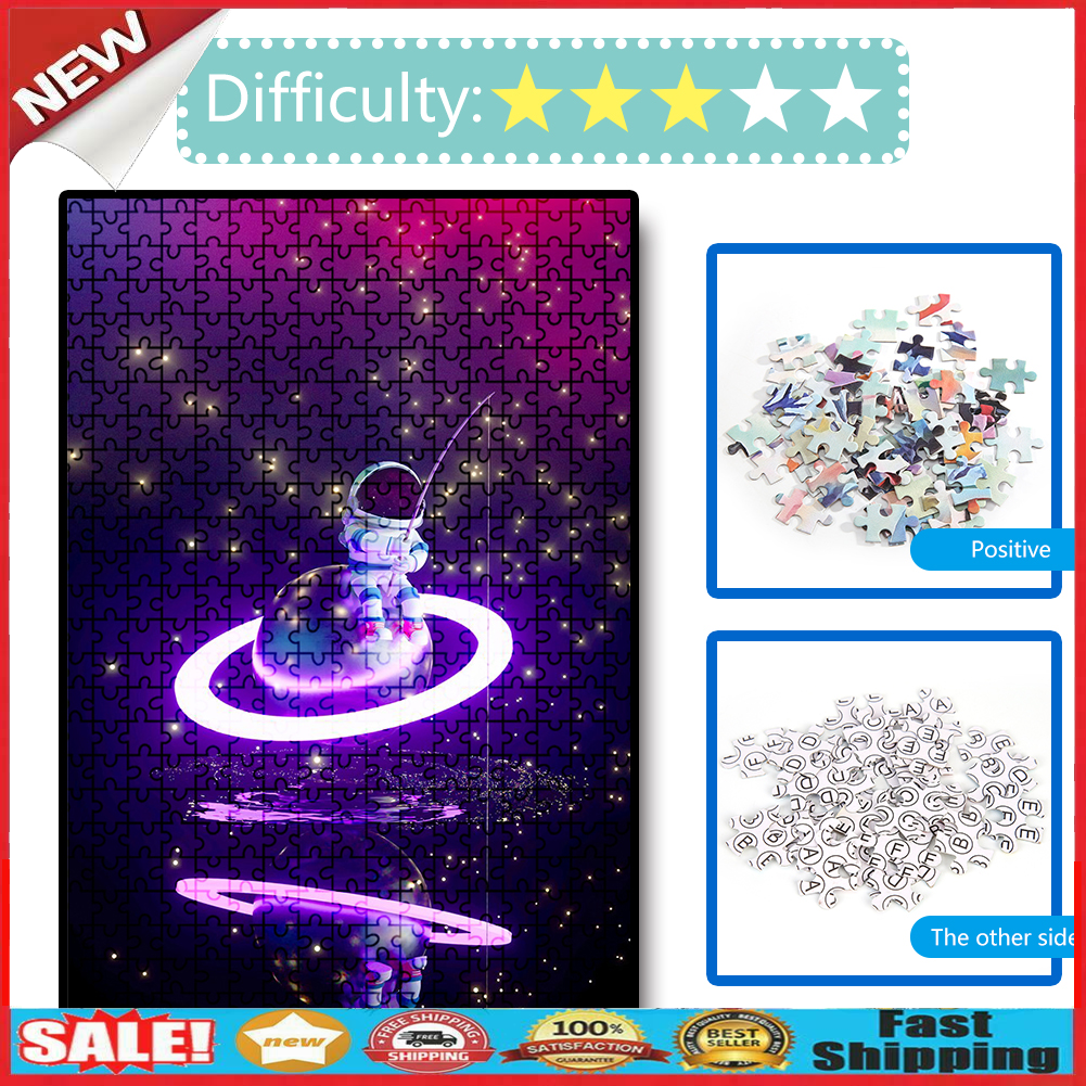 1000pcs DIY Star Sky Robot Puzzle Educational Learning Assembling Toys Gift @
