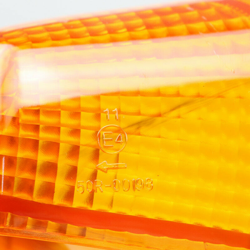 Motorcycle Front Turn Signal Amber Lens Cover For Racing ZZR250 EX250 ZZR 250