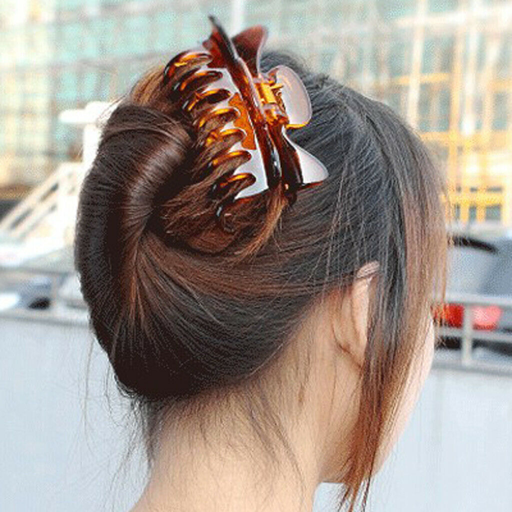 2Pack Retro Womens Large Hair Claw Clip Hair Clamp Updo for Thick Hair