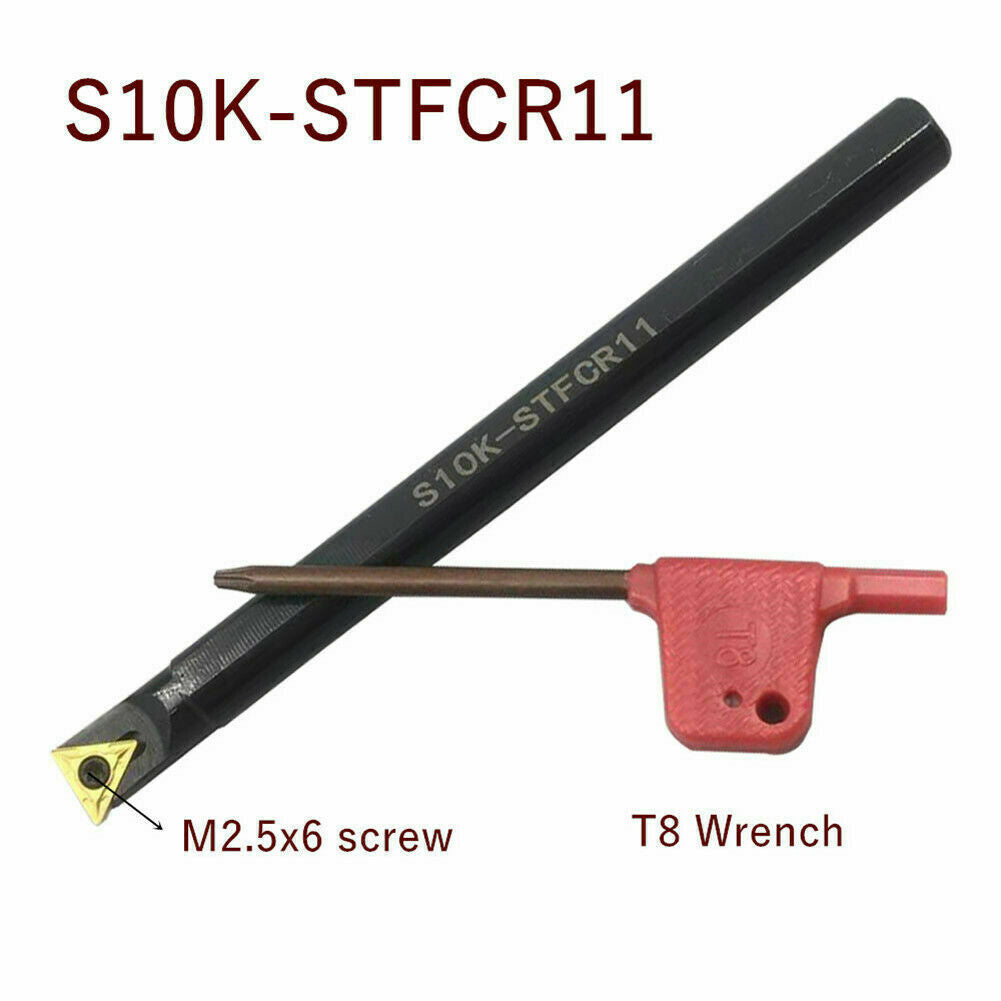 91° S10K-STFCR11 Internal Turning Tool Holder Boring Bar+TCMT110204 BP010 insert