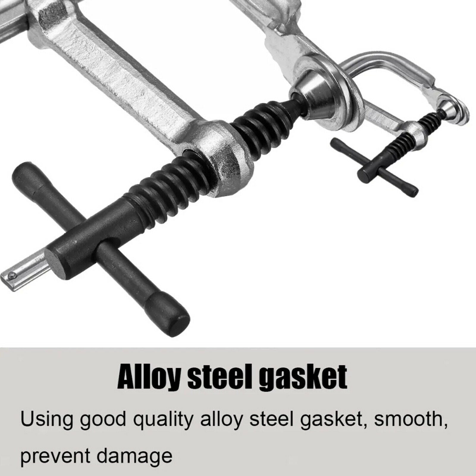 1pc 160x80mm Heavy Duty F Clamp Woodworking Metal Welding Bar Quick Clamp