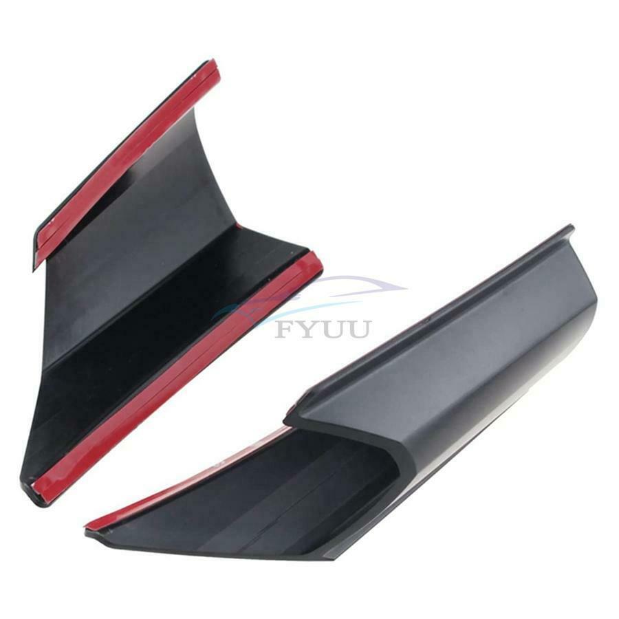 2 × Motorcycle Left & Right Fairing Wing Tip Antifouling Plastic Cover Protector