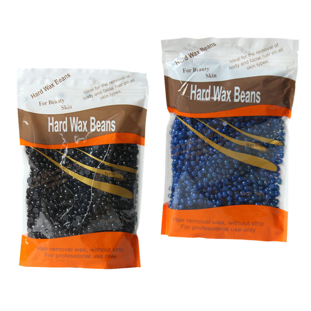 2 Bags 100g Hard Wax Bean Arm Full-Body Painless Hair Removal Wax Beads