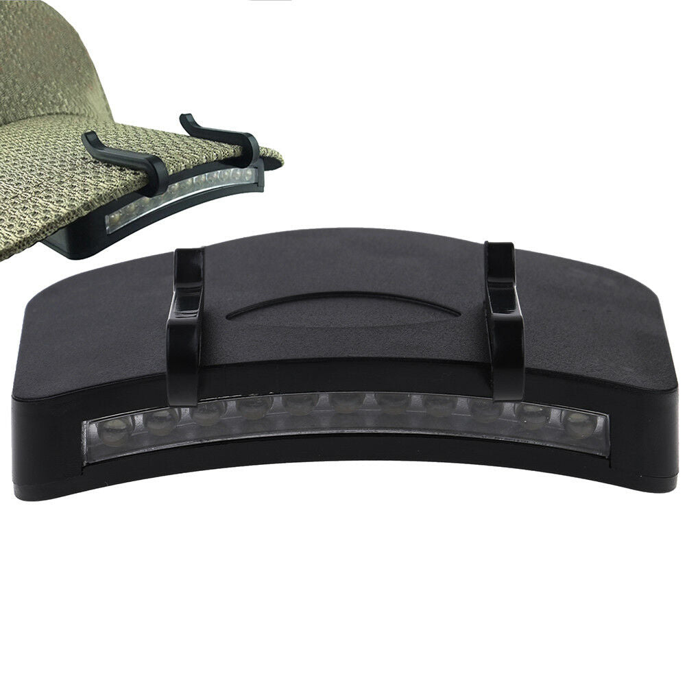 Super Bright 11 LED cap light Fishing Headlight HeadLamp head Flashligh le 3 Lt