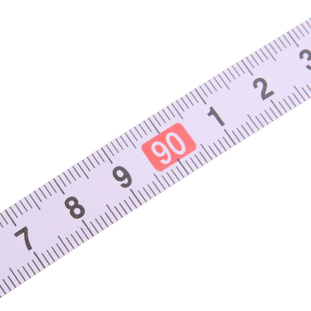 2pcs self adhesive measure tape metric Stick And Measure Flat Tape Self Adhesive