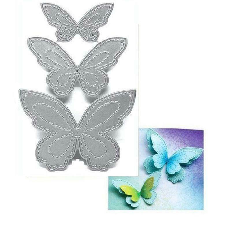 Butterfly Metal Cutting Dies Stencil DIY Scrapbooking Album Stamp Paper Card