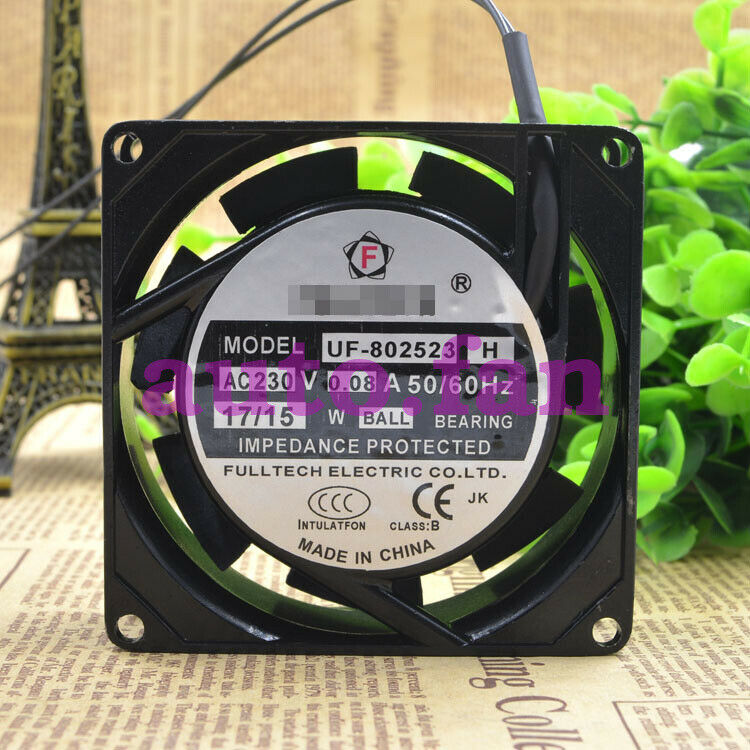 Applicable for the new FULLTECH UF-802523H 8025 8CM AC230V 0.08A AC cooling fan