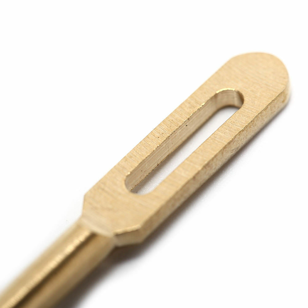Hunting Cleaning Brass Slot Tip .22cal-.45cal Thread 8-32 Cleaner Patch Holder