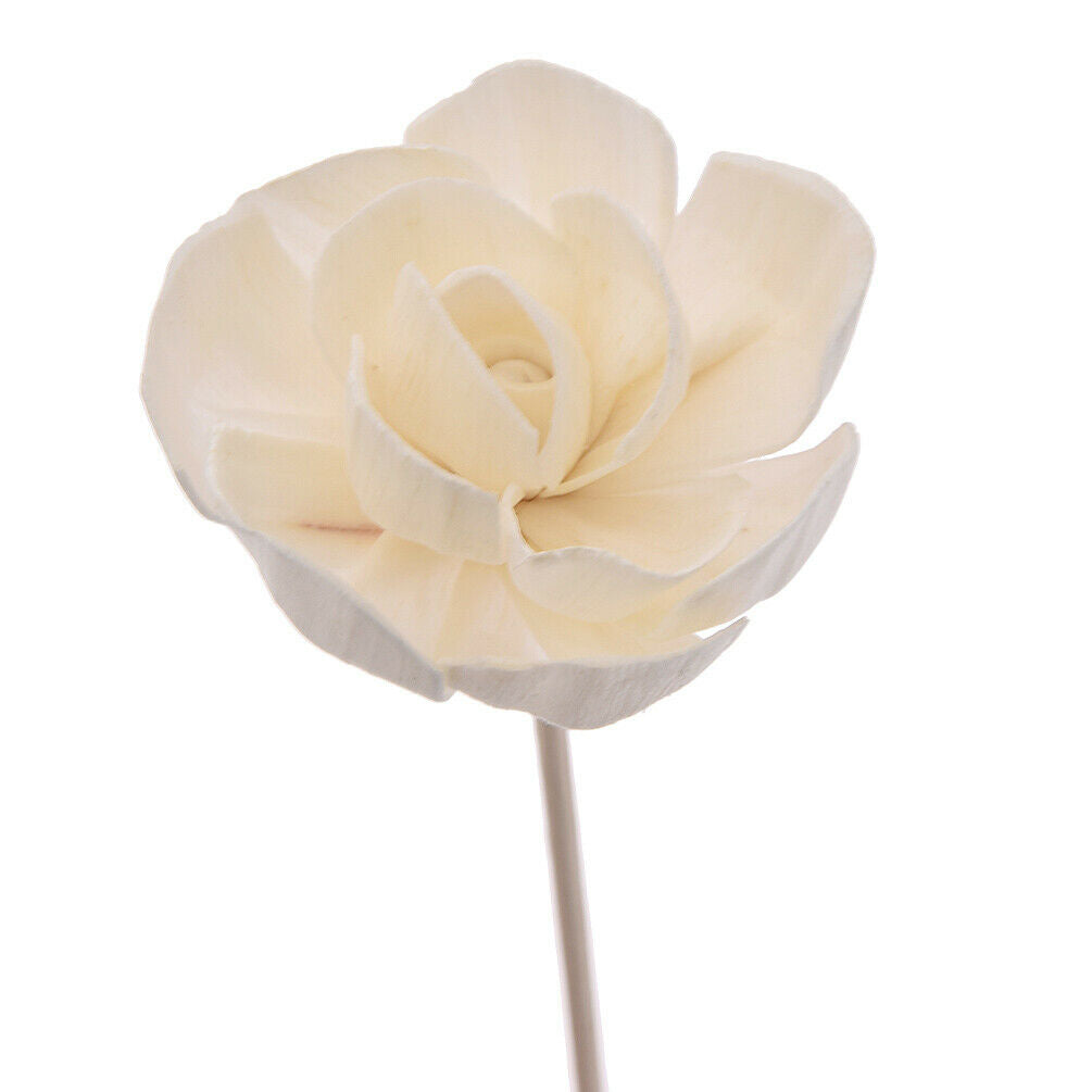 5 Pcs Rattan Reed Rose Flowers Aroma Diffuser Refill Sticks Home Fragrance Decor