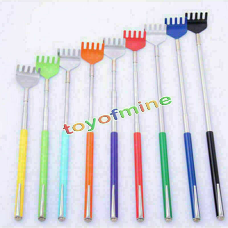 Telescopic Portable Extendable Metal Back Scratcher Massager Handle new