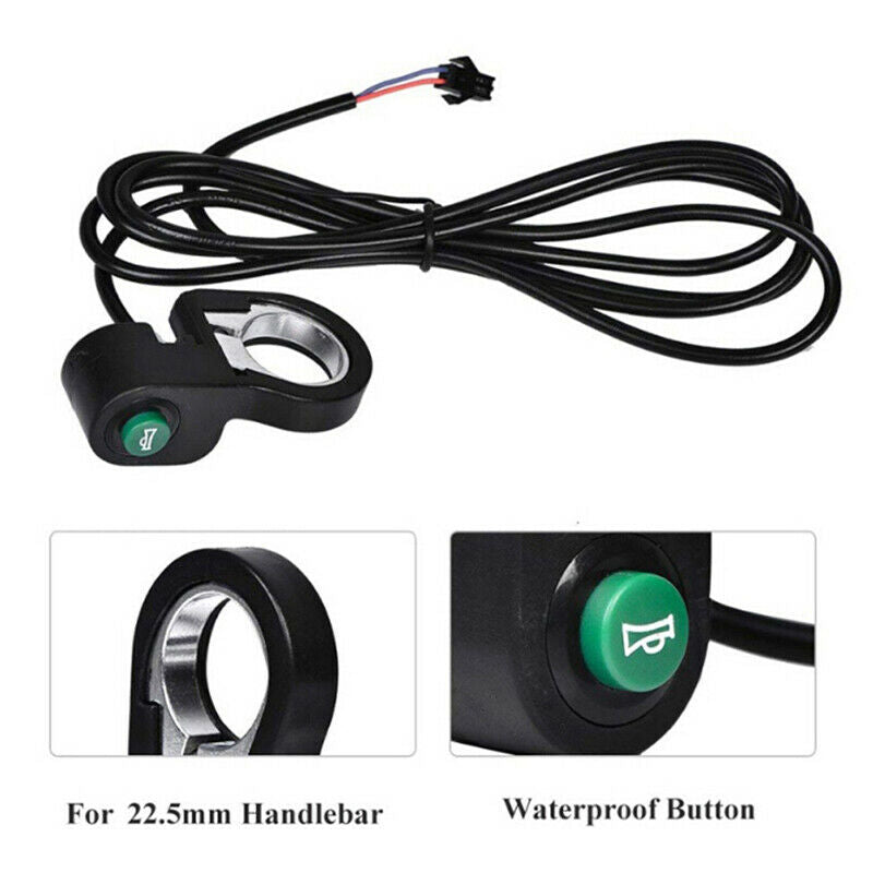 1pc Bicycle Bell Scooter Horn Switch On Off Button for Electric Bike Sc.l8