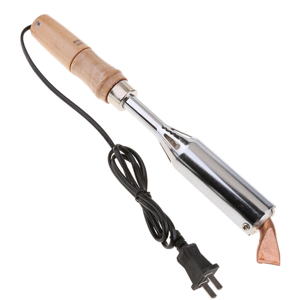 Electric soldering iron with insulated wooden handle welding tool 300W